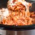 Slow Cooker Chicken Parmesan and Pasta