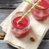 Raspberry, apricot, ginger juice
