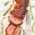 Bacon-Wrapped Balsamic and Rosemary Beef Tenderloin