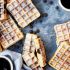 Glazed Chocolate Chip Yeast Waffles