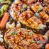 Sheet Pan Cashew Chicken and vegetables