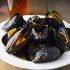 Beer Steamed Mussels