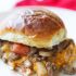 Baked Cheesy Beef Sandwich