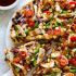 Crispy Grilled BBQ Chicken Pizza