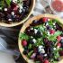 Roasted Beet and Berry Salad with Raspberry Vinaigrette