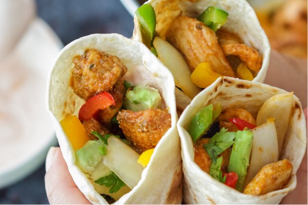 Healthy Chicken Wraps