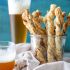 Easy Cheddar and Roasted Garlic Cheese Straws