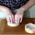Cover the boxes with the wax paper