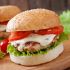Chicken burgers with Greek yogurt sauce