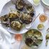 Grilled Artichokes with Lemon Vinaigrette