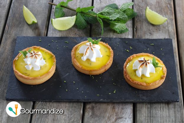 Mojito-Flavored Mini Tarts