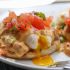 Chile Con Queso Eggs Benedict