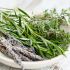 Make a basting brush with fresh herbs