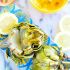 Grilled ARtichokes With Lemon Garlic Butter