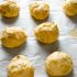 White Cheddar and Thyme Gougeres with Smoked Sea Salt