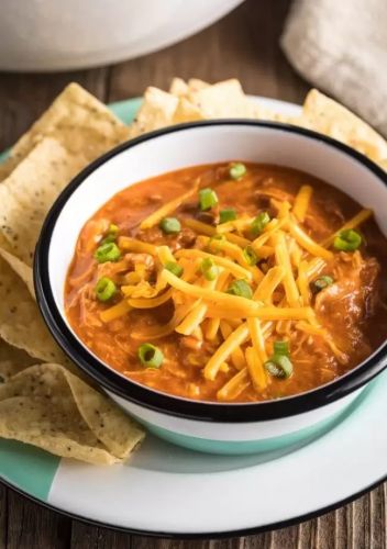 Cheesy Chicken Chili