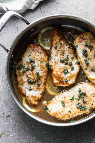 Five Ingredient Chicken Piccata