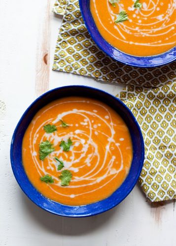 Thai curry butternut squash soup