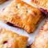 Simple cherry pastry pies