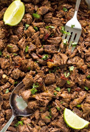 Slow cooker Barbacoa beef