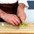 Chop the scallions