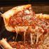 93. Deep-dish pizza Chicago-style