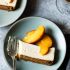 Small Batch Cheesecake with Elderflower Peaches