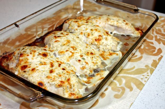Parmesan yogurt chicken