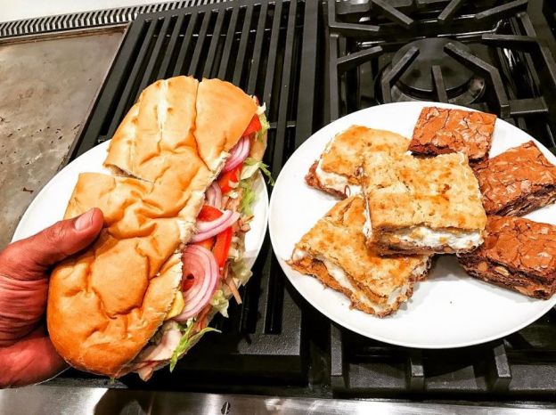 Turkey Sub, Peanut Butter Smores and Peanut Butter Brownies