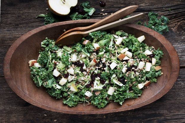 Fall Kale Super Salad