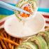 Turkey and cheese 'sushi' sandwiches