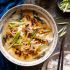 30-Minute Chinese Egg Drop Chicken Rice Soup with Garlicky Chile Oil