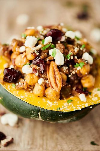 Instant Pot Stuffed Acorn Squash