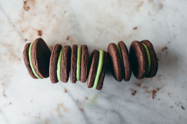 Matcha Oreos