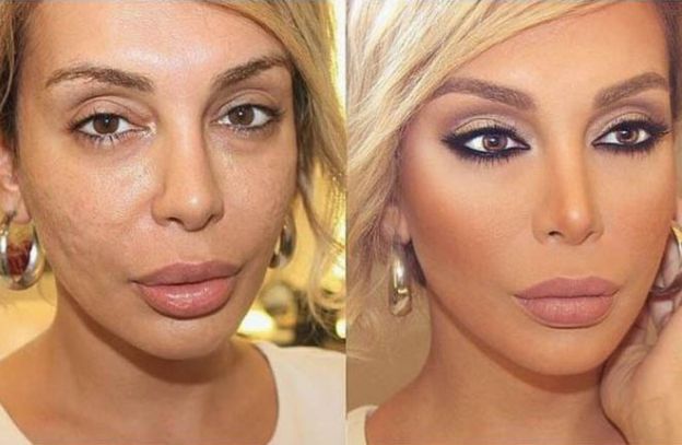 Contouring: before and after
