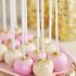 Pink Champagne Cake Pops