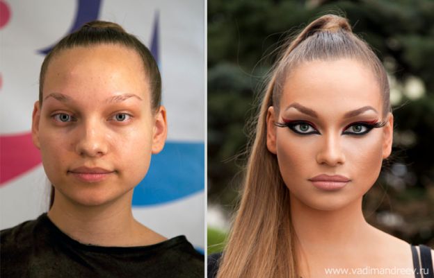 Contouring: before and after