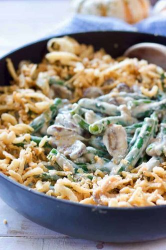 Skillet Green Bean Casserole