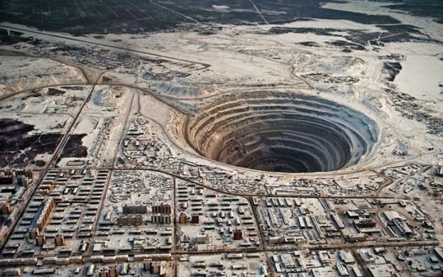 Mirny Diamond Mine – Eastern Siberia, Russia