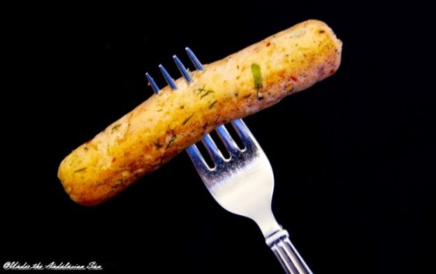 Hot Smoked Salmon Sausages