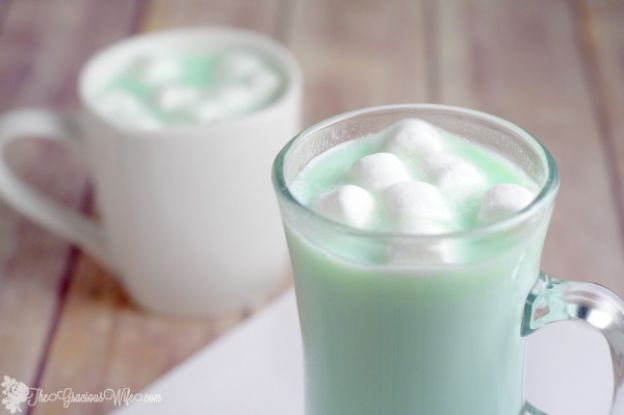 Mint White Hot Chocolate