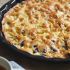 Apples and Swiss chard pie