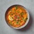 Mediterranean tomato red lentil soup