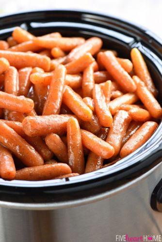 Slow Cooker Honey Cinnamon Carrots