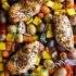 Sheet Pan Honey Mustard Chicken & Vegetables