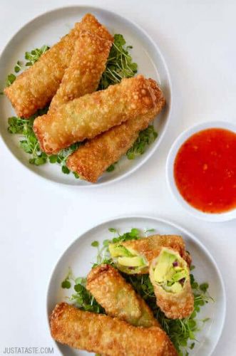 5-Ingredient Avocado Egg Rolls