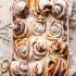 Eggnog Cinnamon Roll