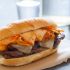 Kimchi Philly Cheesesteak Sandwich