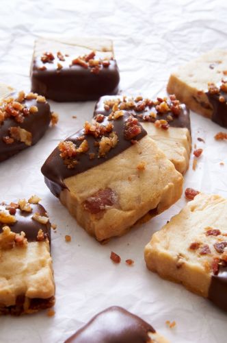Maple Bacon Shortbread