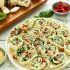 Sun-Dried Tomato and Basil Pinwheels